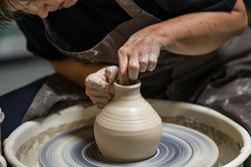 Clay pots